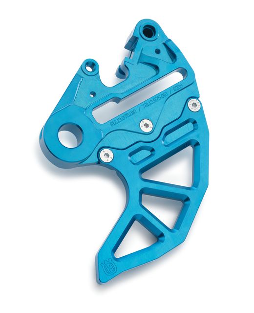 Anclaje de pinza de freno con protector de disco