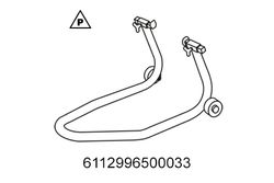 Caballete de montaje de la rueda delantera pequeño