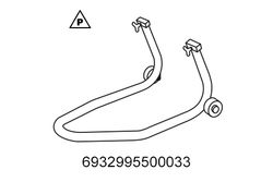 Caballete de montaje de la rueda trasera