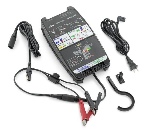 Cargador de baterías con tester