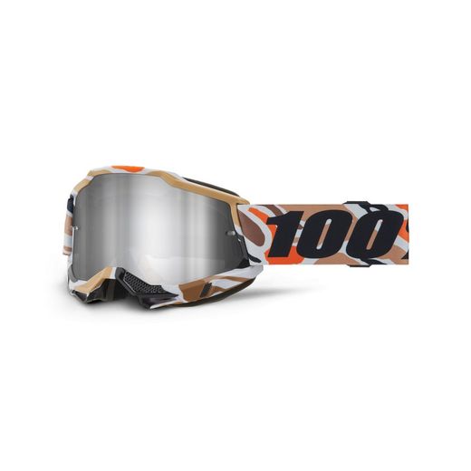 Gafas 100% Accuri 2 M2 Flea / Plata Espejo