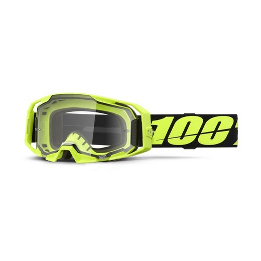 Gafas 100% Armatic Amarillo Neon / Transparente