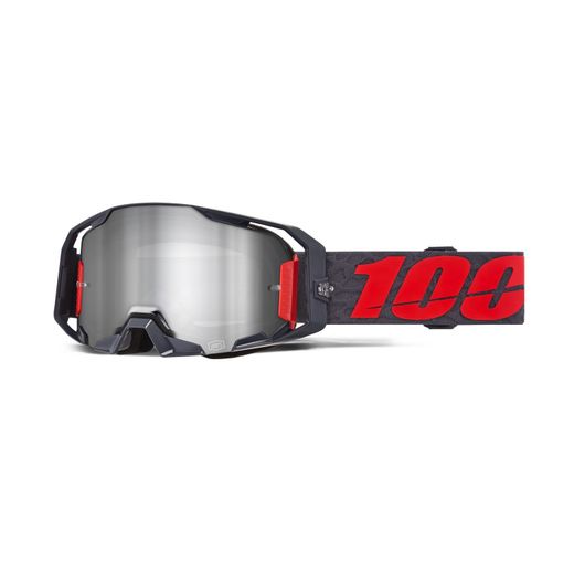 Gafas 100% Armatic Turo / Plata Espejo