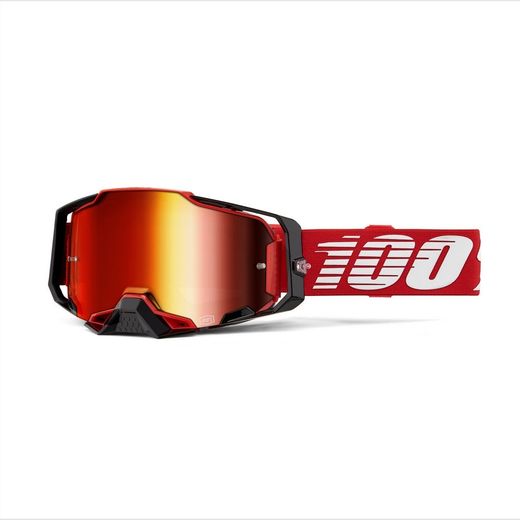Gafas 100% Armega M2 Rojo / Rojo Espejo