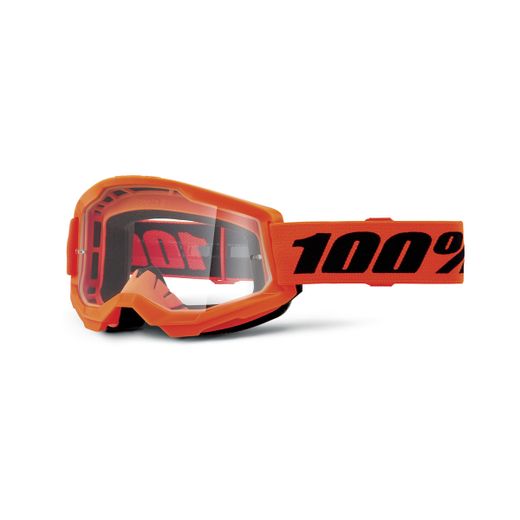 Gafas 100% Strata 2 M2 Naranja / Transparente