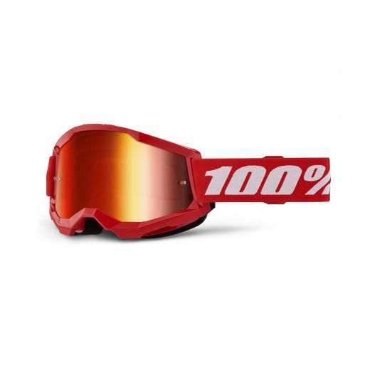 Gafas 100% Strata 2 M2 Rojo / Rojo Espejo