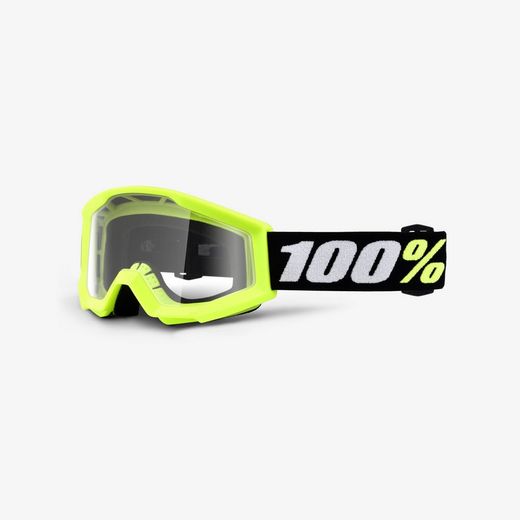 Gafas 100% Strata Mini Amarillo / Transparente