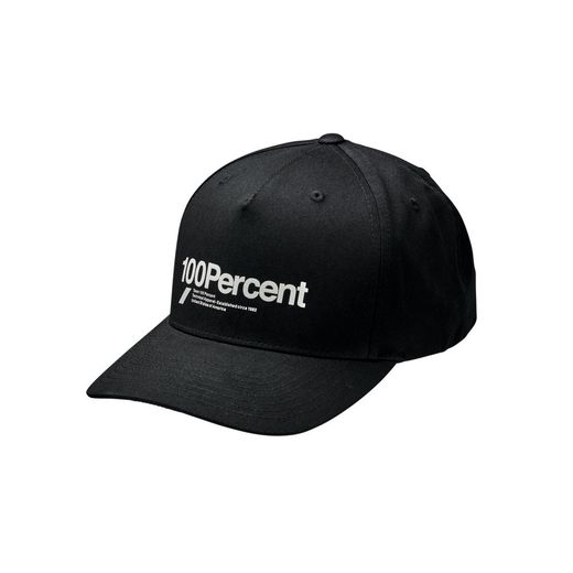 Gorra 100% Manifesto Snapback Negro