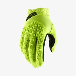 Guantes 100% Airmatic Youth Amarillo Fluor / Negro