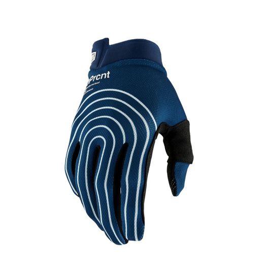 Guantes 100% Itrack Rewound / Azul Marino