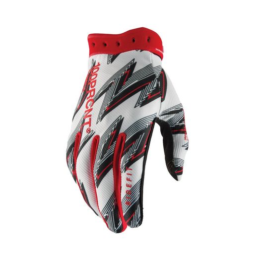 Guantes 100% Ridefit M2 Rojo