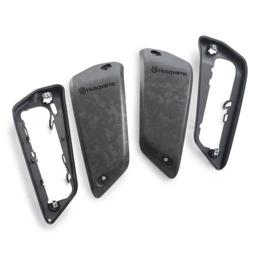Radiator spoiler set