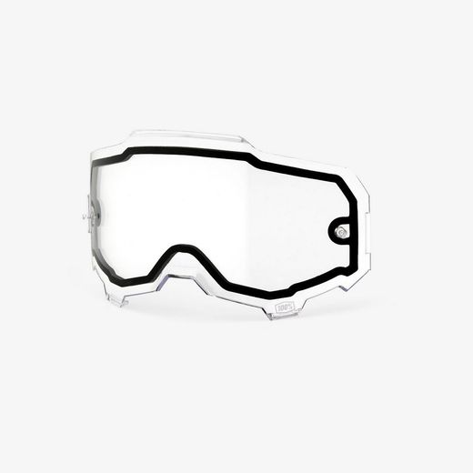 Recambio 100% Lente Armega Dual Transparente