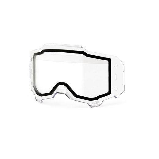 Recambio 100% Lente Armega Forecast Dual Transparente