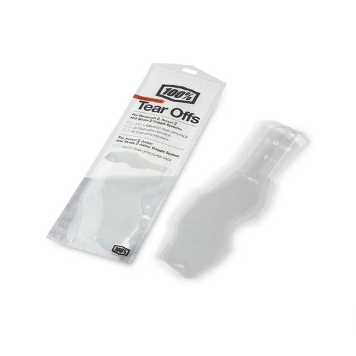 Recambio 100% Tear Off Standard Youth Modelos 2